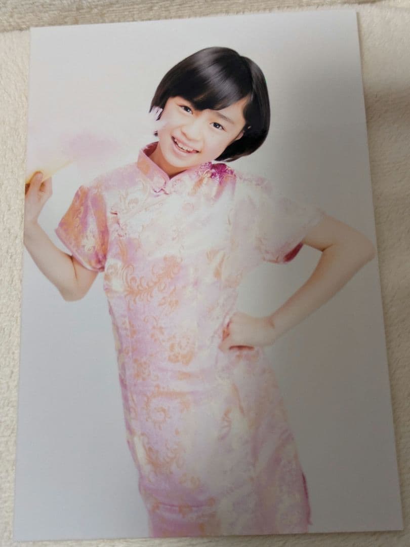 絵森彩 生写真 チャイナドレス 依田彩花 ブロマイド