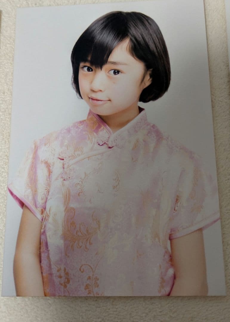 絵森彩 生写真 チャイナドレス 依田彩花 ブロマイド