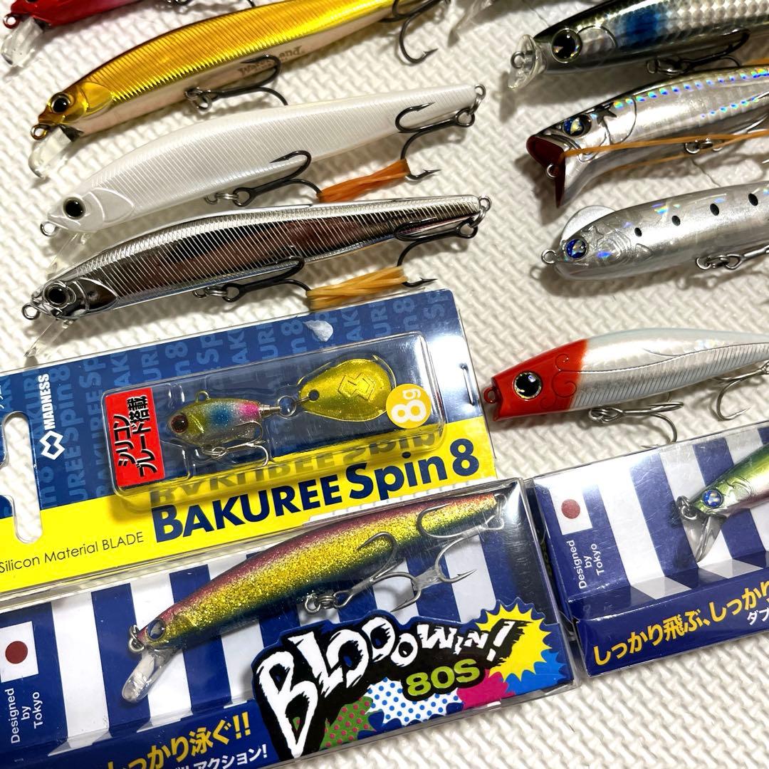 シーバスルアーまとめ売り　ブローウィン140S カゲロウなどなど35個