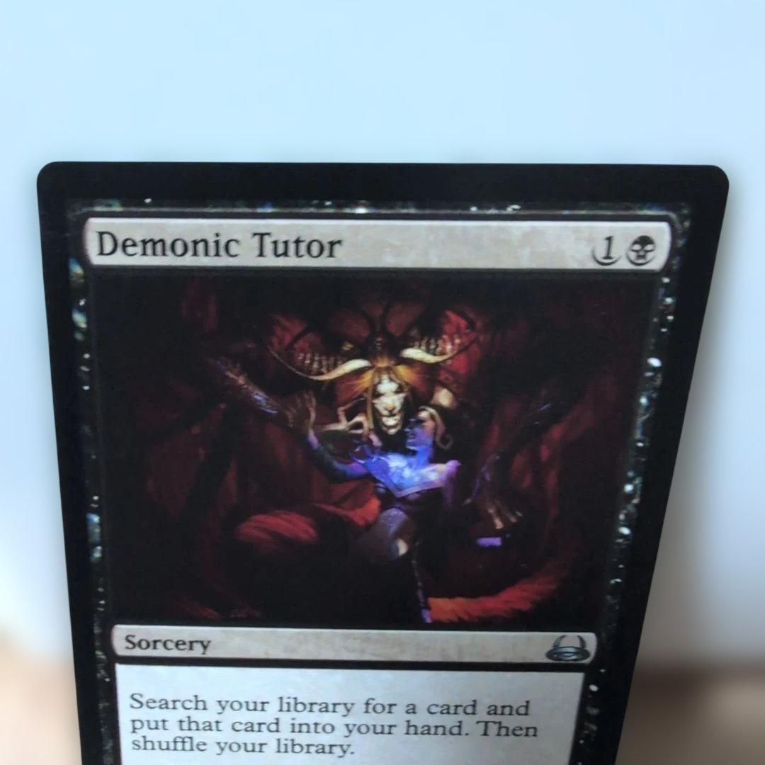 MTG 悪魔の教示者/Demonic Tutor 英語 PWシンボル付