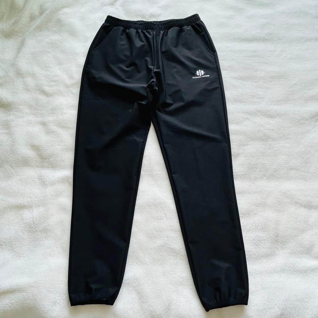美品 IWAMA サウナスーツ セットアップ 上下 トレーニングウェア 黒 M