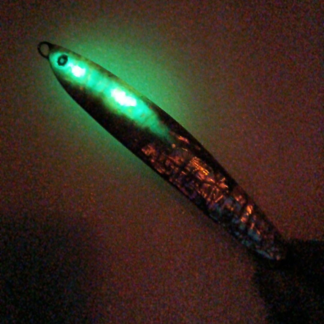 ハンドメイド ジグ オリジナル 発光体内蔵可能 147g