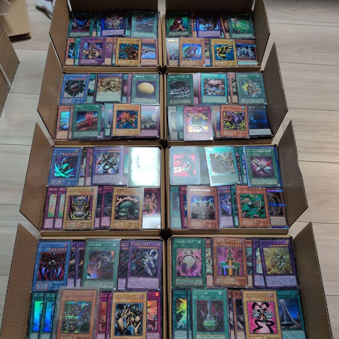 3遊戯王ダンボール8箱分まとめ売り引退品