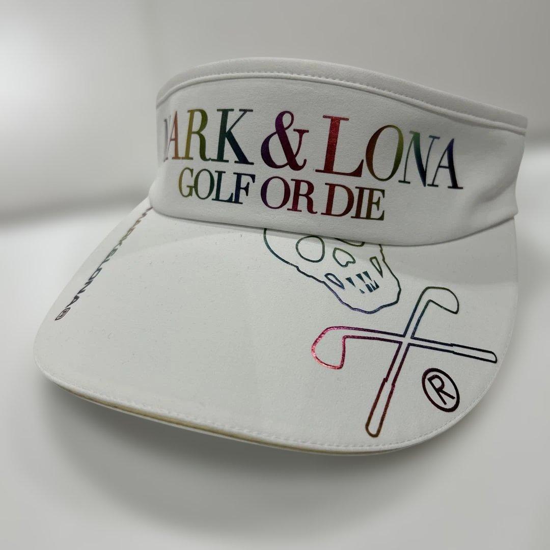 新品❤️MARK & LONA ゴルフバイザー ホワイト