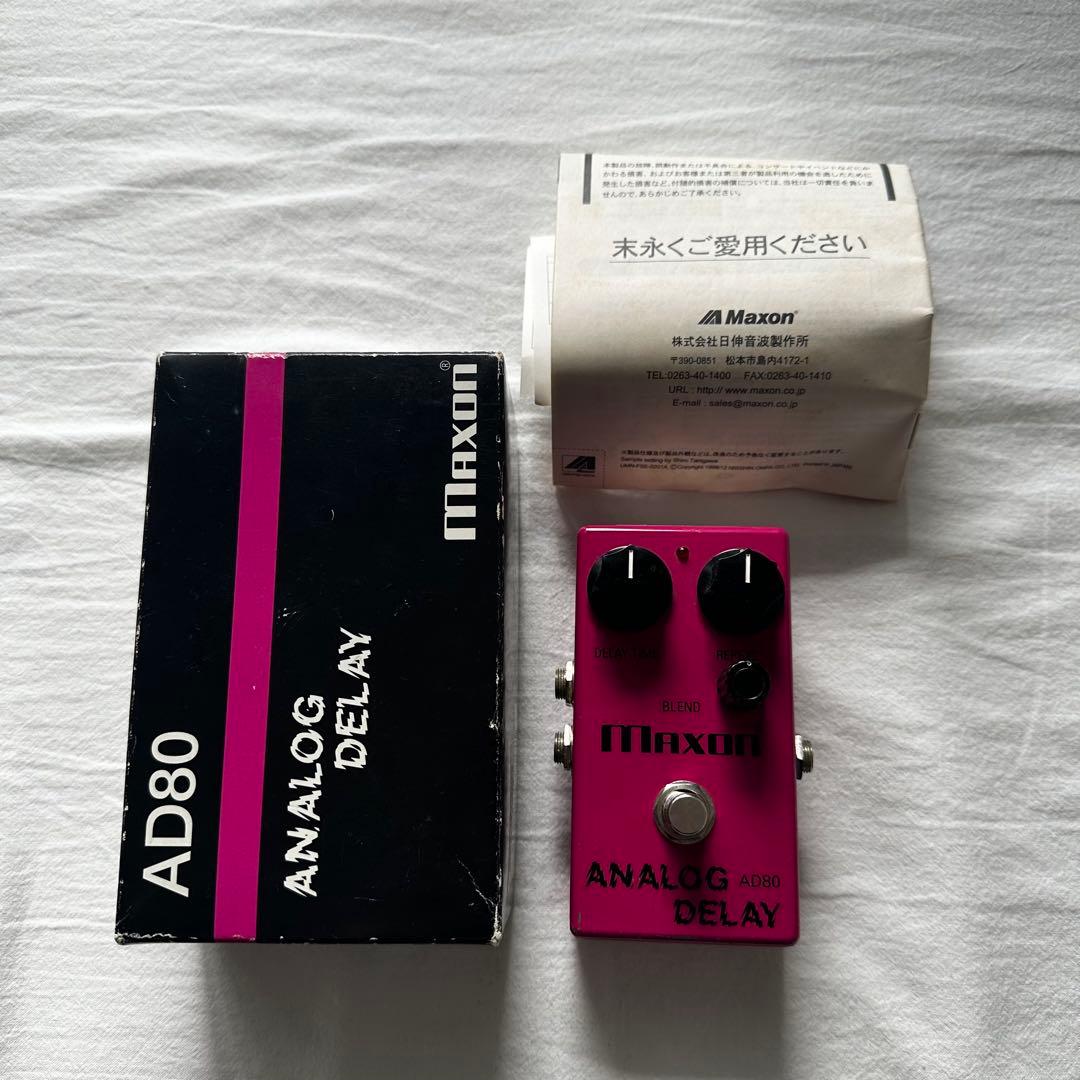 ギター Maxon AD80 ANALOG DELAY