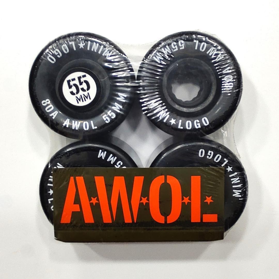 ミニロゴ MINI-LOGO WHEEL AWOL 80A 55mm BLACK