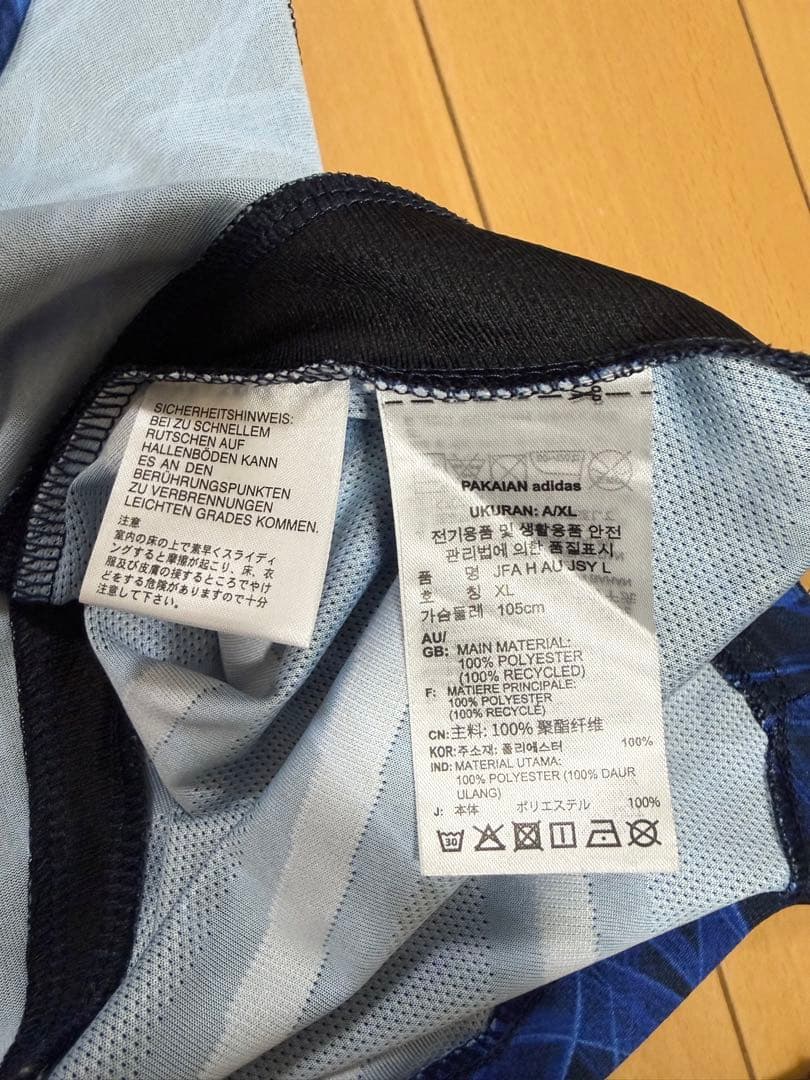 アディダス サッカー日本代表 2024 ホーム オーセンティック長袖ユニフォーム