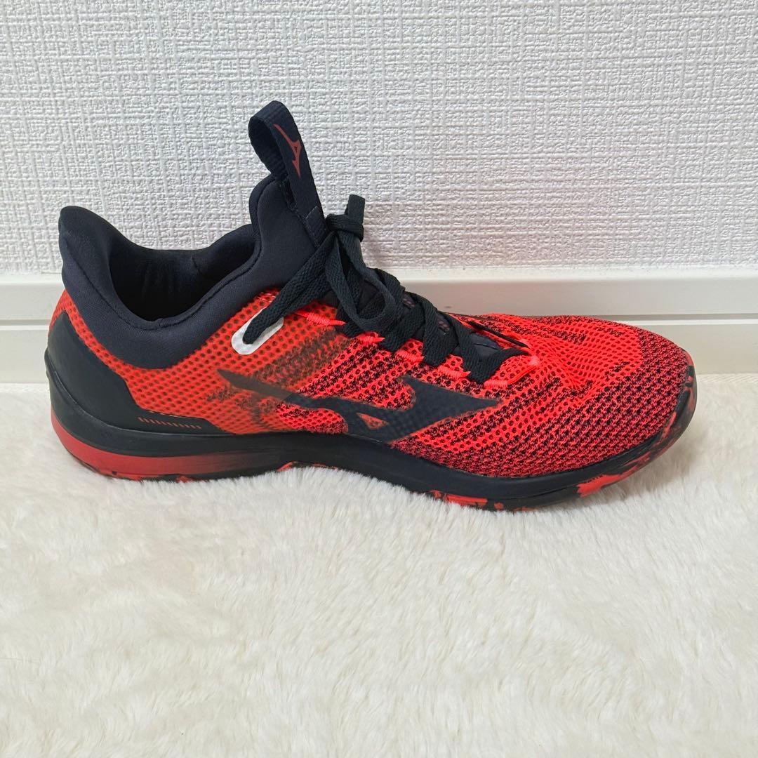 ミズノ 名古屋グランパス トレーニングシューズ TC-11 25cm レッド美品