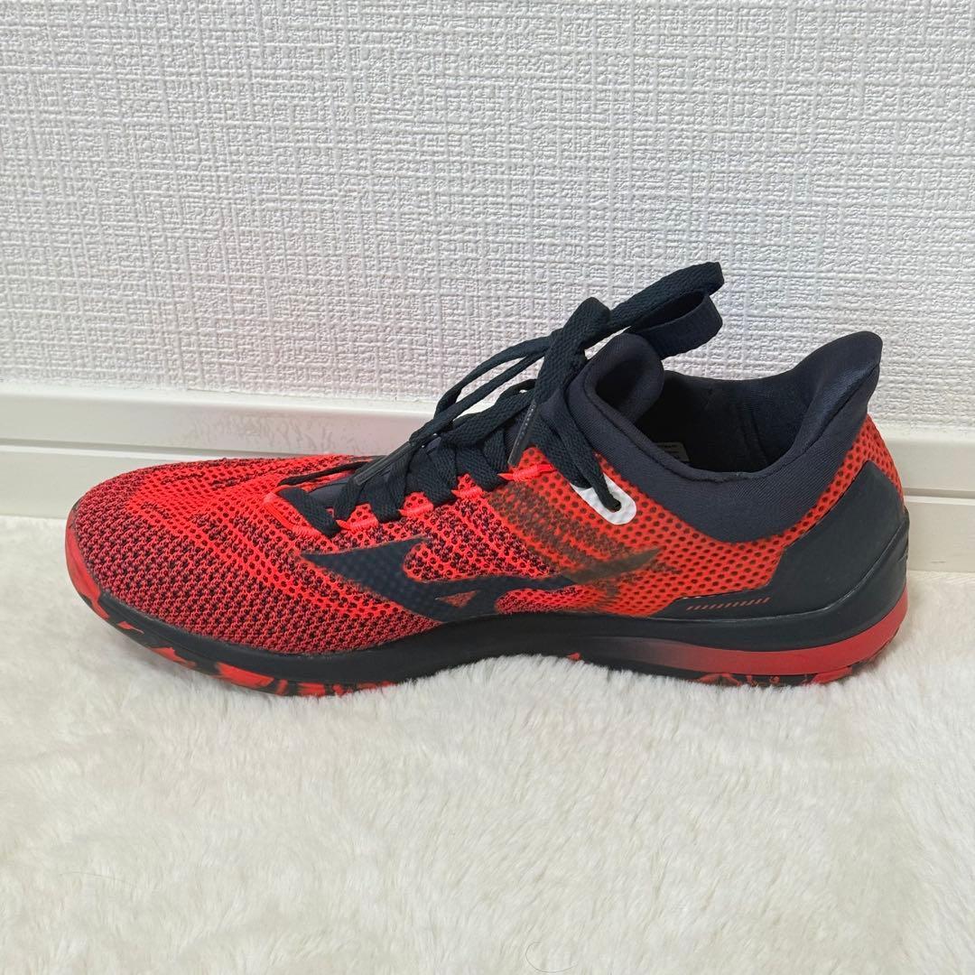 ミズノ 名古屋グランパス トレーニングシューズ TC-11 25cm レッド美品