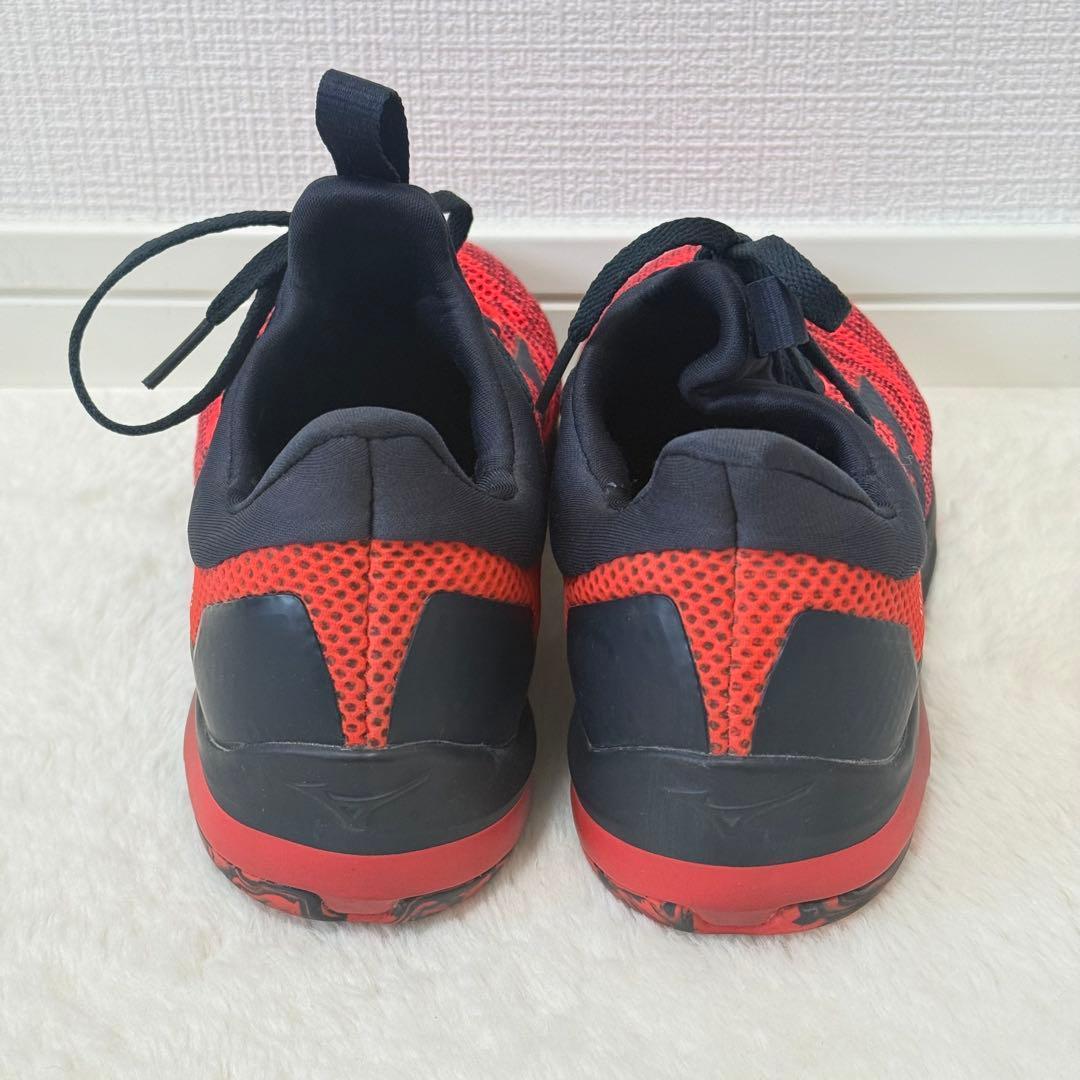 ミズノ 名古屋グランパス トレーニングシューズ TC-11 25cm レッド美品