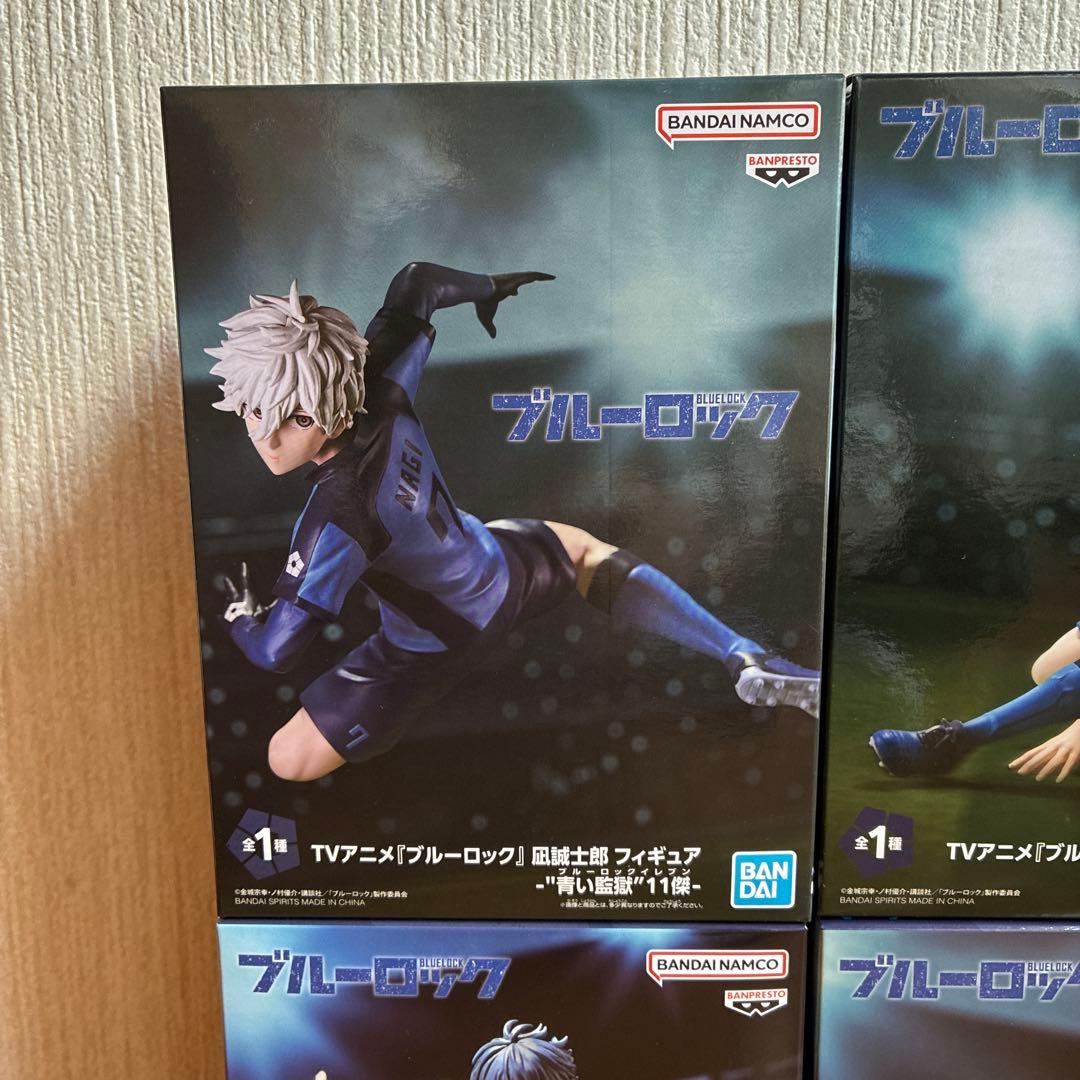 ブルーロック「青い監獄 11傑 フィギュア6種セット」未開封品
