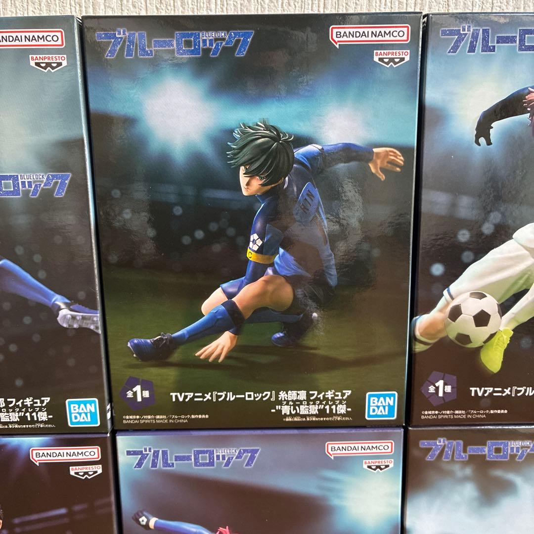 ブルーロック「青い監獄 11傑 フィギュア6種セット」未開封品