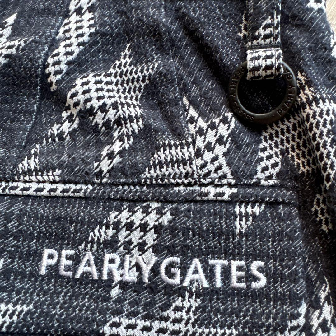 PEARLY GATESパーリーゲイツ2022年パンツ 千鳥 総柄 定価3.6万