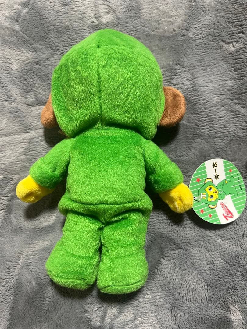 阪神タイガース　キー太　ぬいぐるみ　緑パーカー