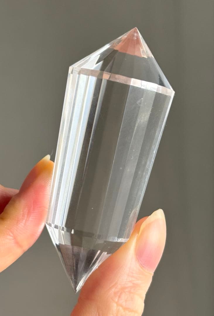 AAAグレード　ブルーラダー　レムリアンシード　24面体　ヴォーゲルワンド　水晶
