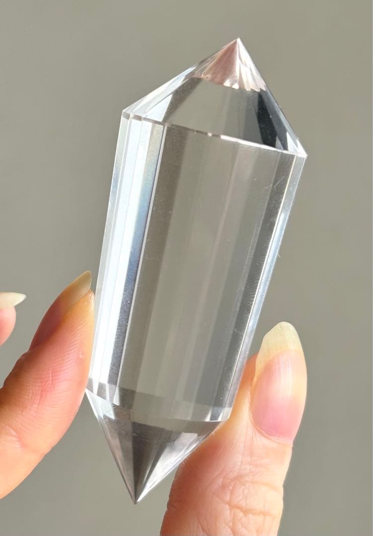 AAAグレード　ブルーラダー　レムリアンシード　24面体　ヴォーゲルワンド　水晶