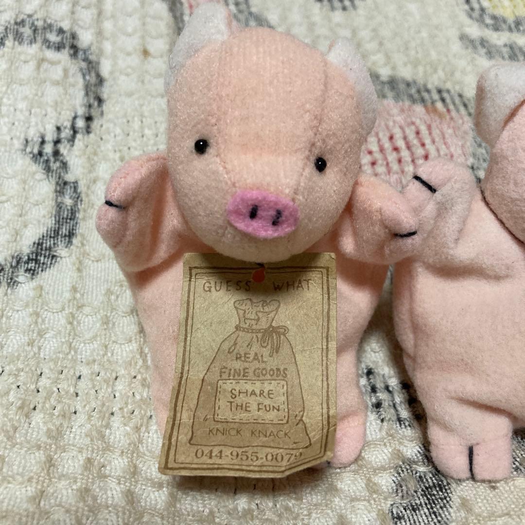 KNICK KNACK ニックナック お手玉 ぬいぐるみ　6コセット　中古品