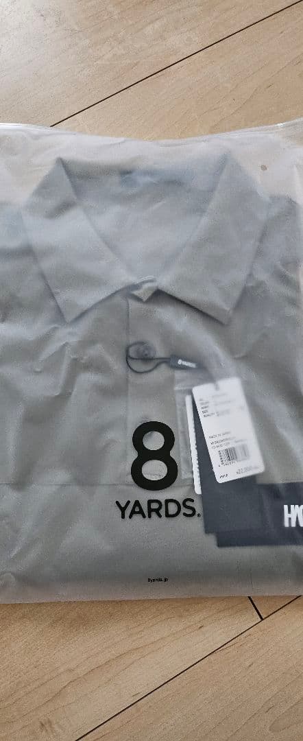 【完売品】新品未使用品　8yards　メンズ　ポロシャツ　Lサイズ