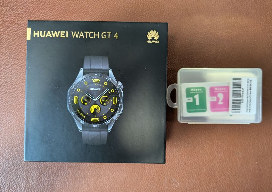 HUAWEI WATCH GT4 46mm ブラック スマートウォッチ 動作良好