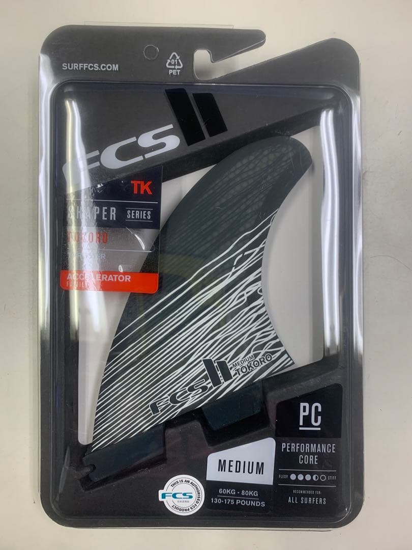 FCS2 SHAPER SERIES TOKORO TRI FINS M サイズ