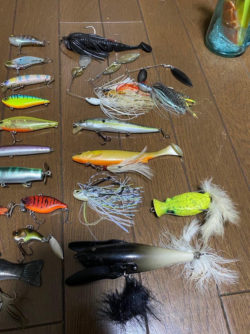 バス釣り引退セット　ハードルアーonly