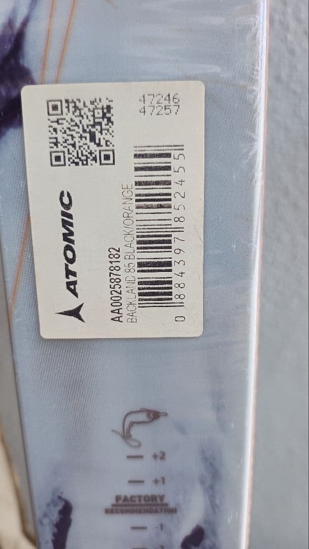 【新品未使用】Atomic Backland 85 182cm