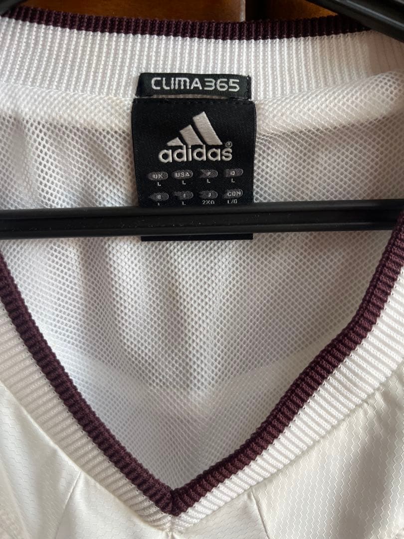 adidas 早稲田大学　野球部　ウインドブレーカー　ウインドジャック　長袖