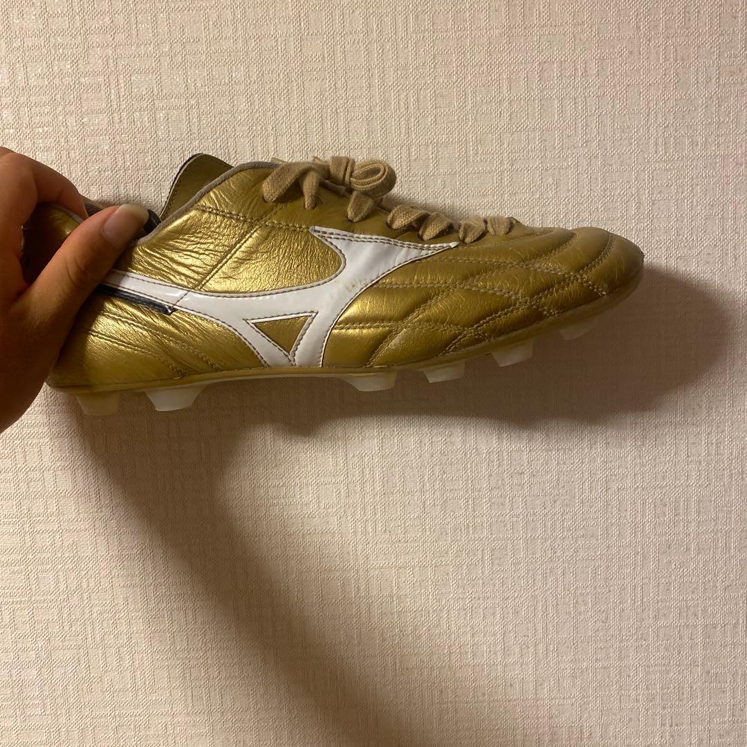 Mizuno プロフェッショナルモデル ゴールドスパイク　モレリアUL 金