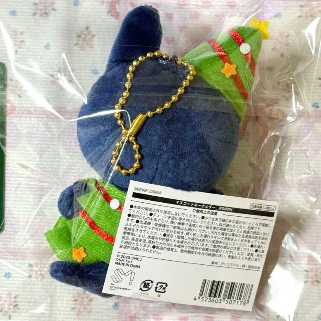 RIIZE 109 クリスマス　ポップアップ　マスコット ウォンビン　特典トレカ