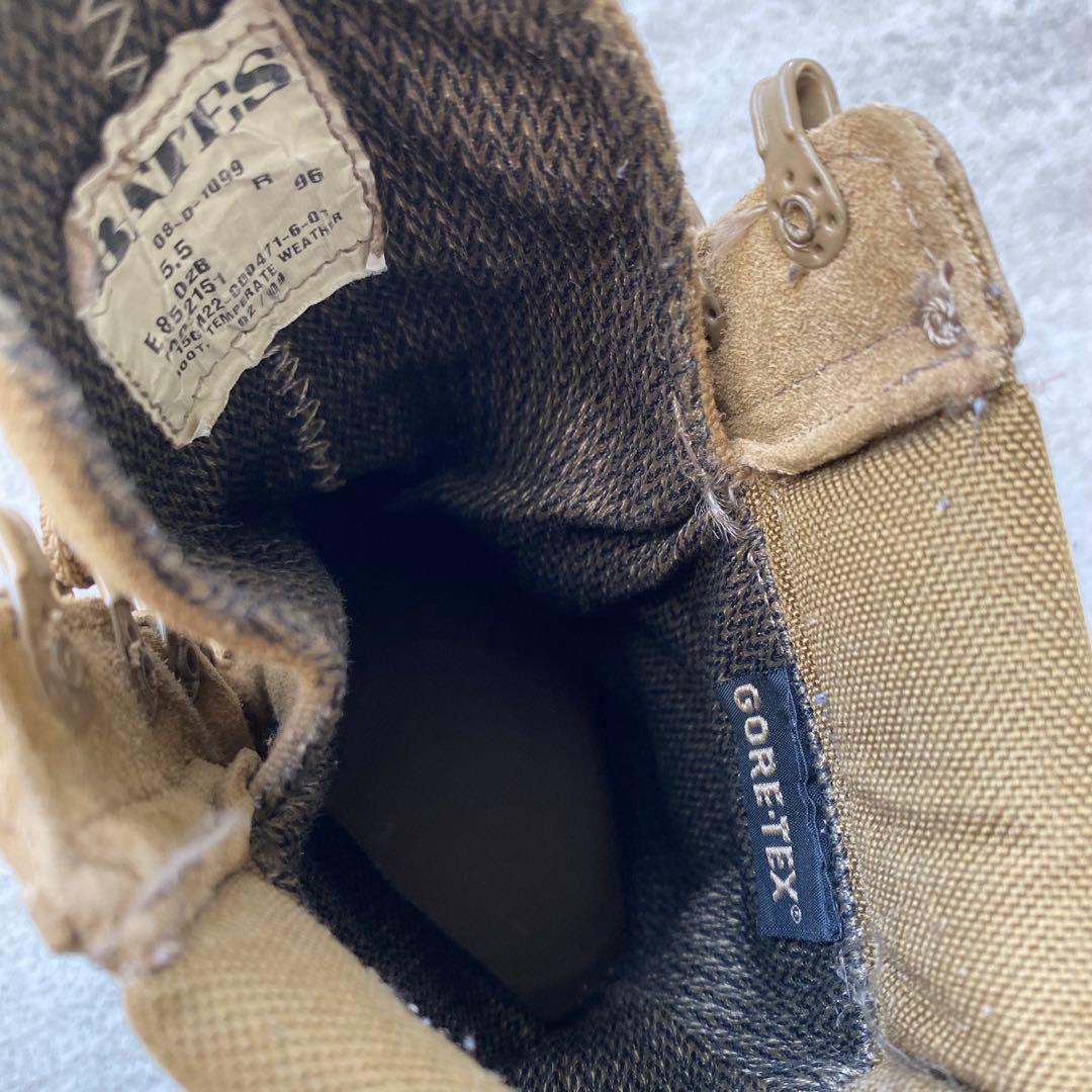 BATES ミリタリーブーツ　goretex vibram