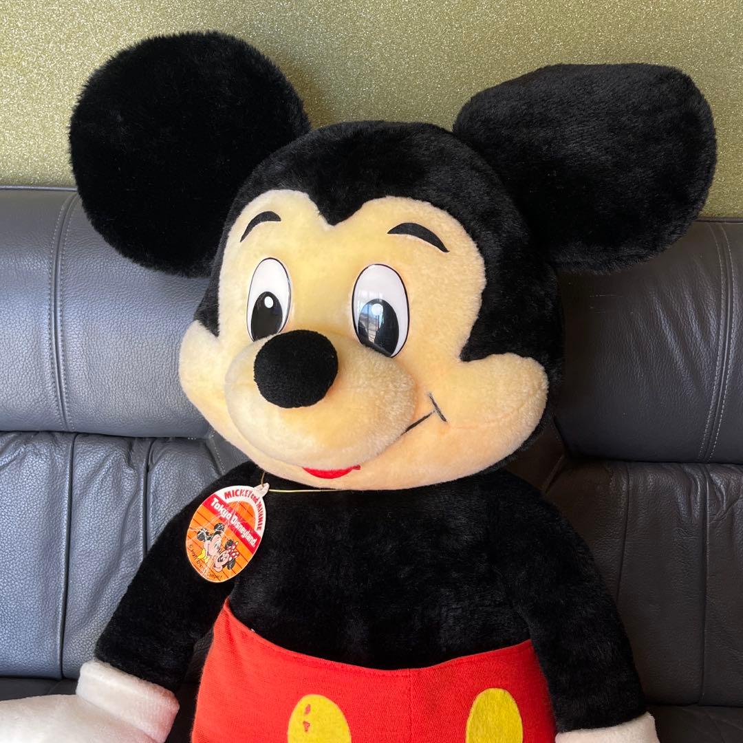 東京ディズニーランド ミッキーマウス ビックぬいぐるみ 初期