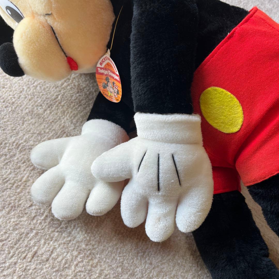 東京ディズニーランド ミッキーマウス ビックぬいぐるみ 初期