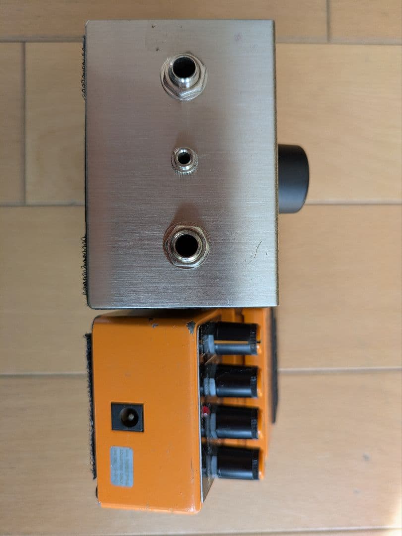 BOSS DS-2(日本製) × SMALL CLONE(リイシュー初期モデル)