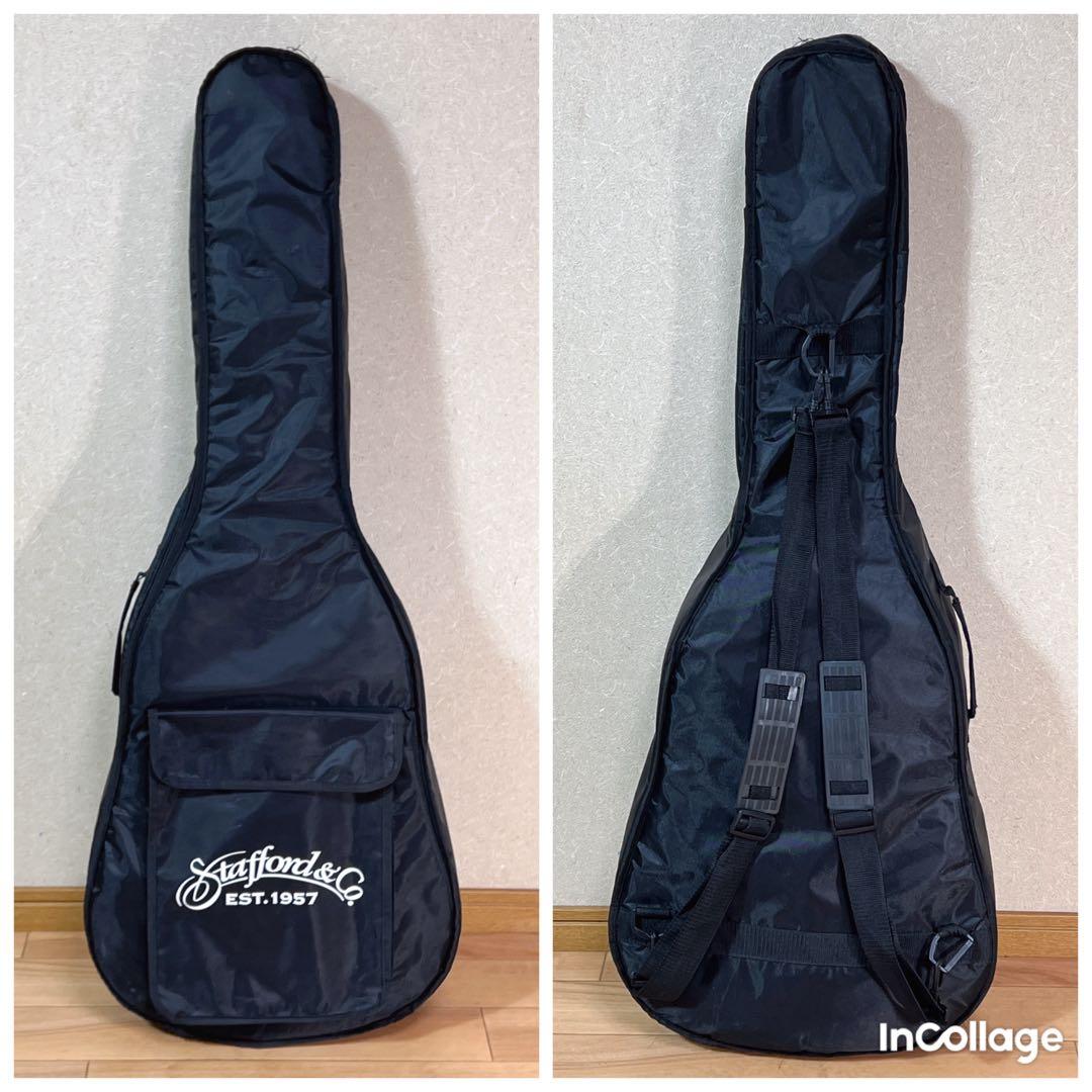 Stafford SLG-360E-BLKアコースティックエレクトリックギター