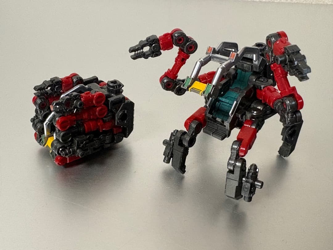 ダイアクロン ＜４脚型機動工作マシン：クワドローダー＞　2個セット