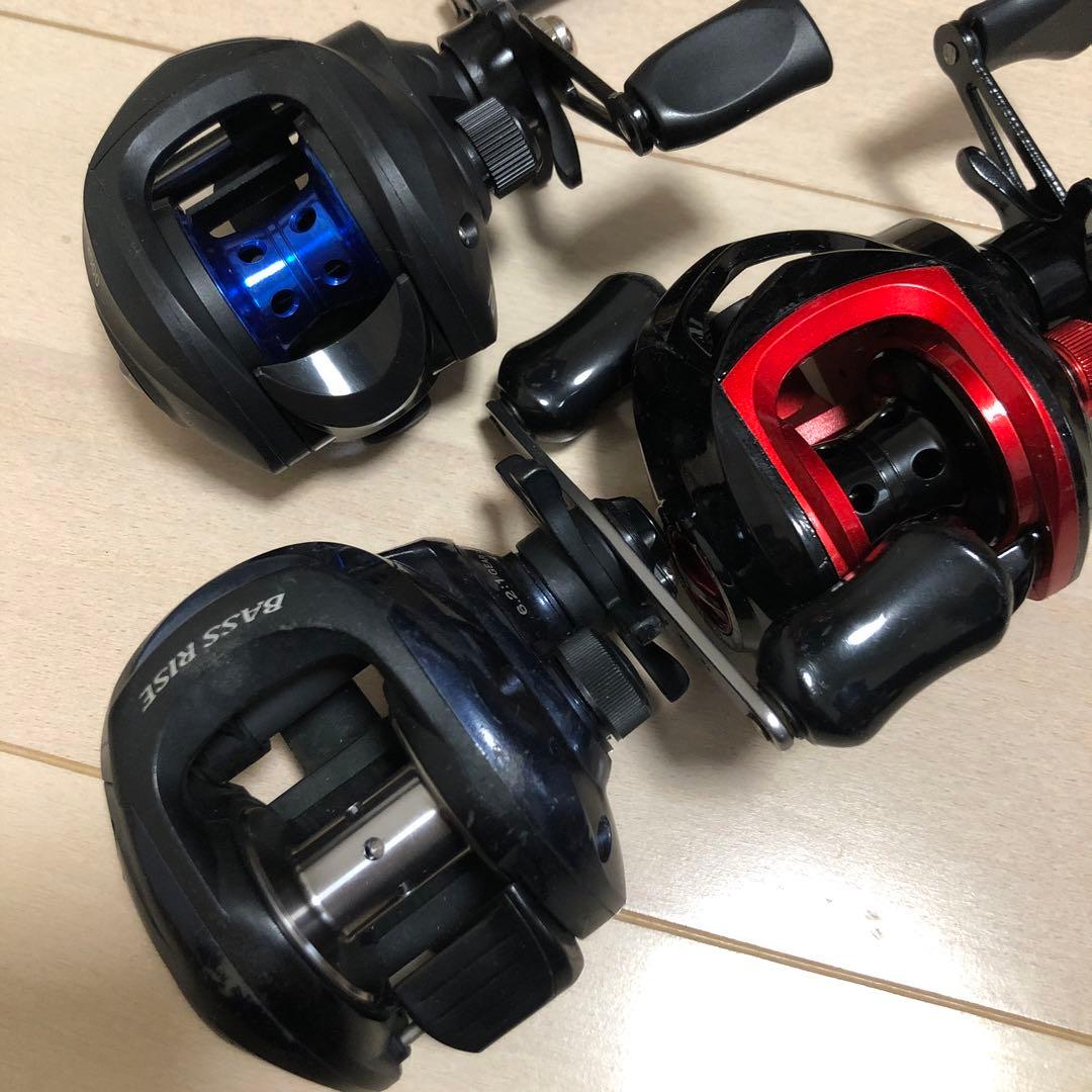 ベイトリール　バス釣りセット