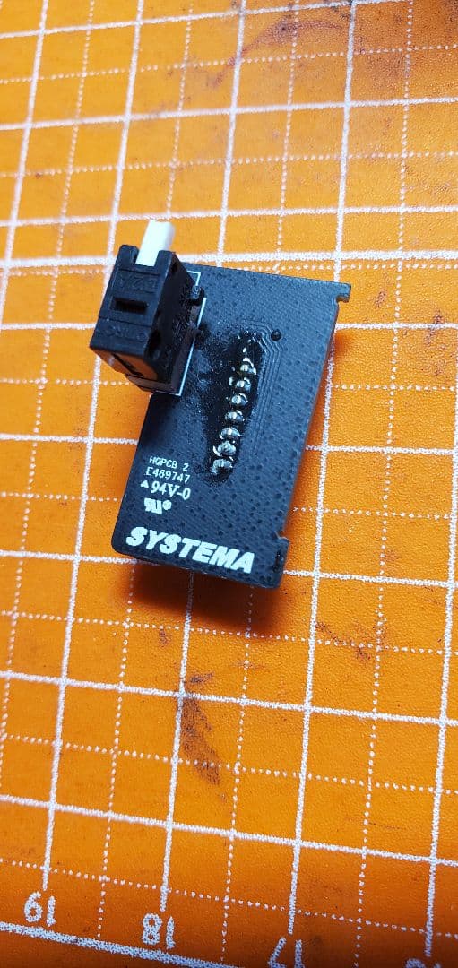 ド*)様 systema Infinity スイッチ基板 トレポン ptw