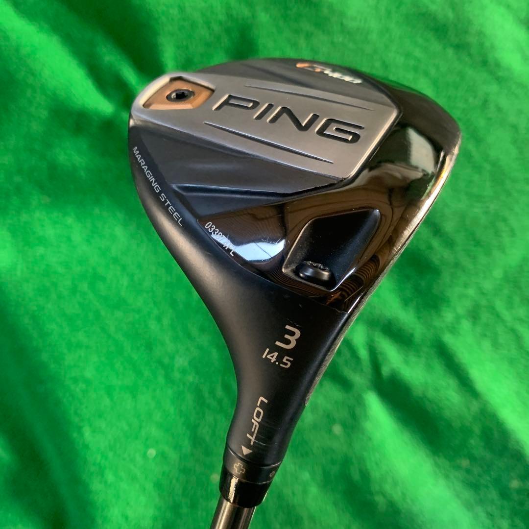 【超美品】名器PING G400 3W TOUR 173-65S 42.75㌅