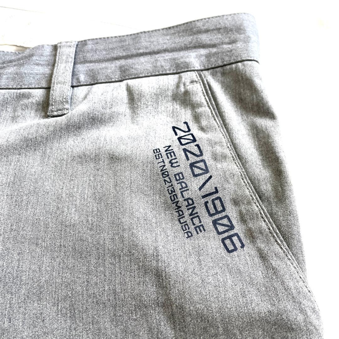 【フォロー割】 美品 ニューバランスゴルフ メンズパンツ グレー サイズ6