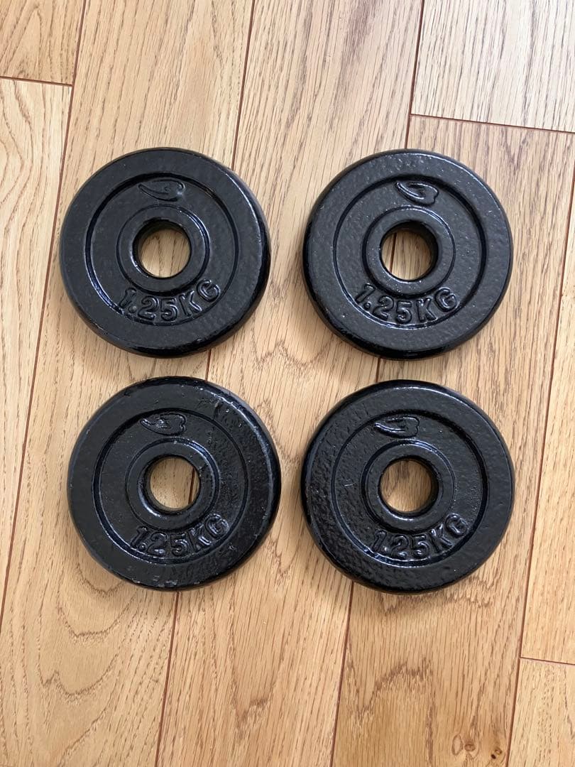iROTEC ダンベルセット5kg/2.5kg/1.25kg 合計35kg