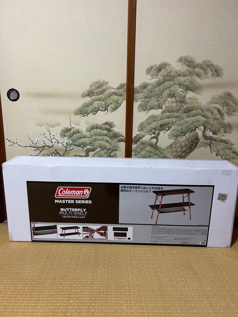 【未使用品】コールマン バタフライマルチシェルフ マスターシリーズ
