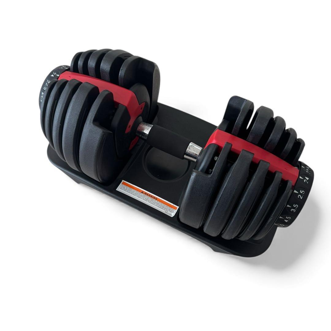 ①可変式ダンベル 24kg ダイヤル式