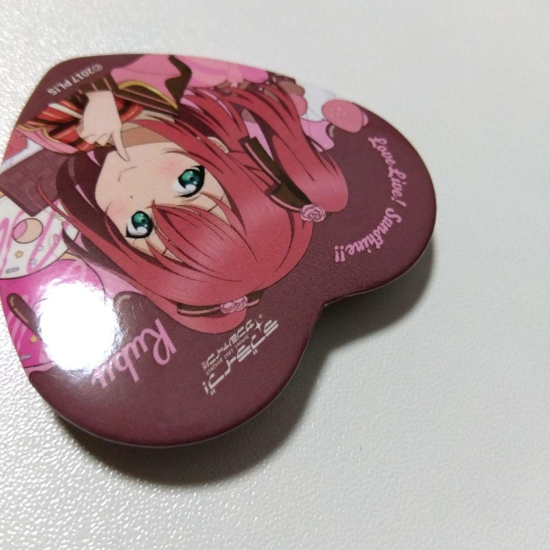 【ラブライブ！】黒澤ルビィ ハート セブンネット限定 缶バッジ