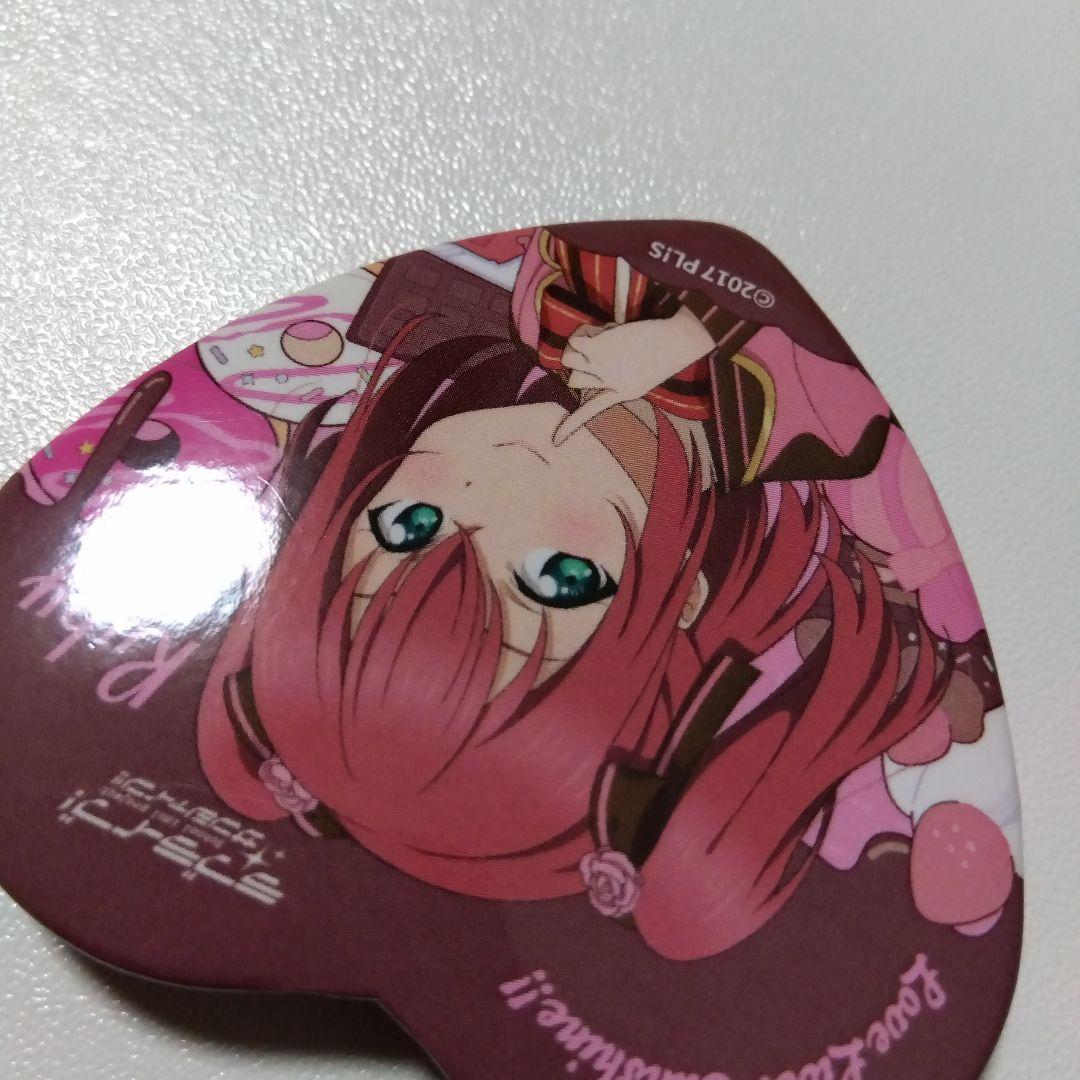 【ラブライブ！】黒澤ルビィ ハート セブンネット限定 缶バッジ