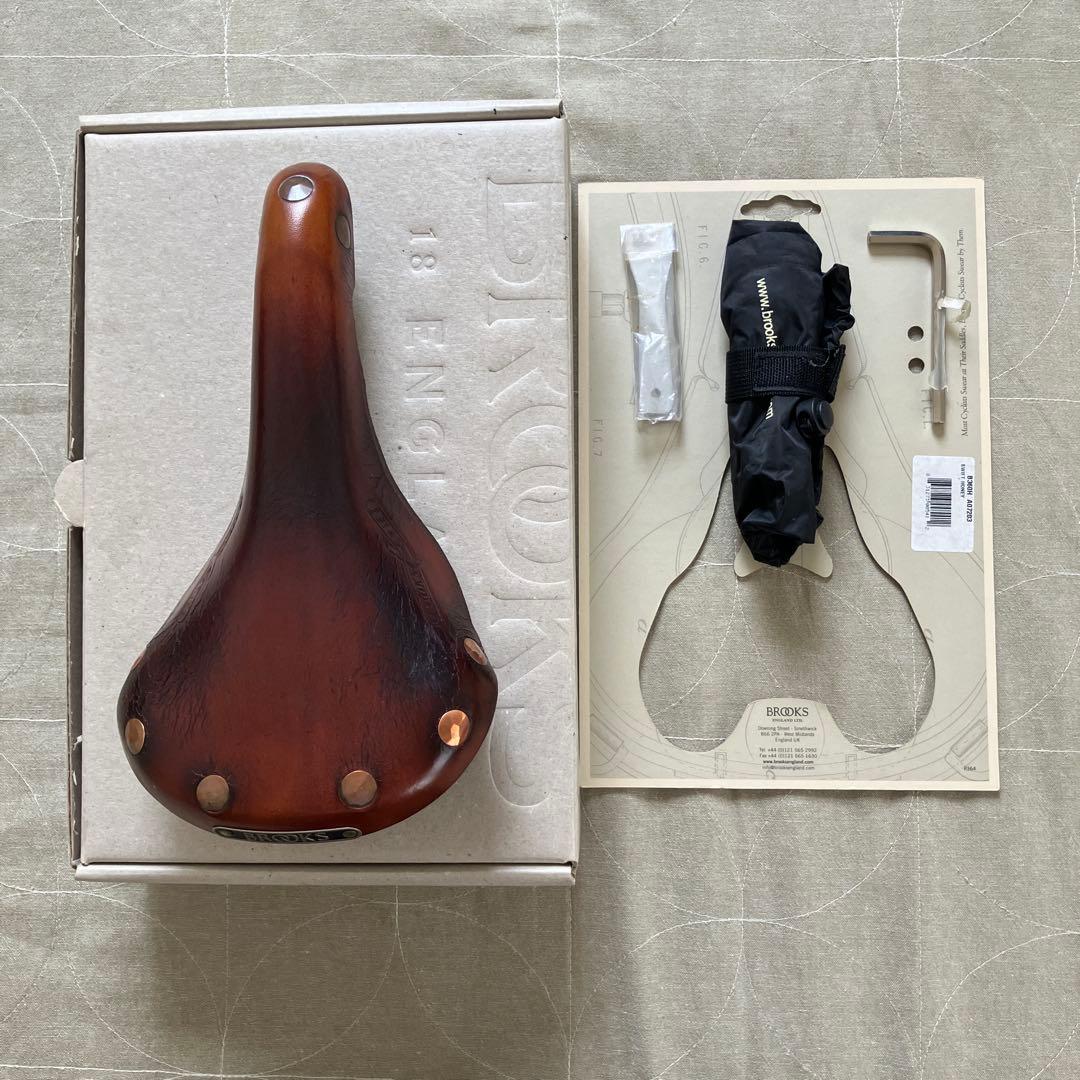Brooks スイフトチタンサドル