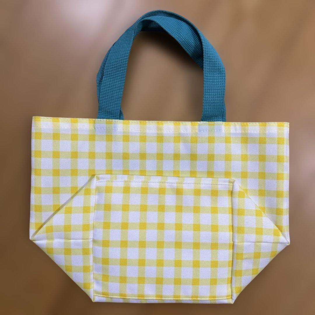 新品‼️未使用‼️佐藤輝サイン入り‼️阪神タイガースTORACOチェック柄トートバッグ