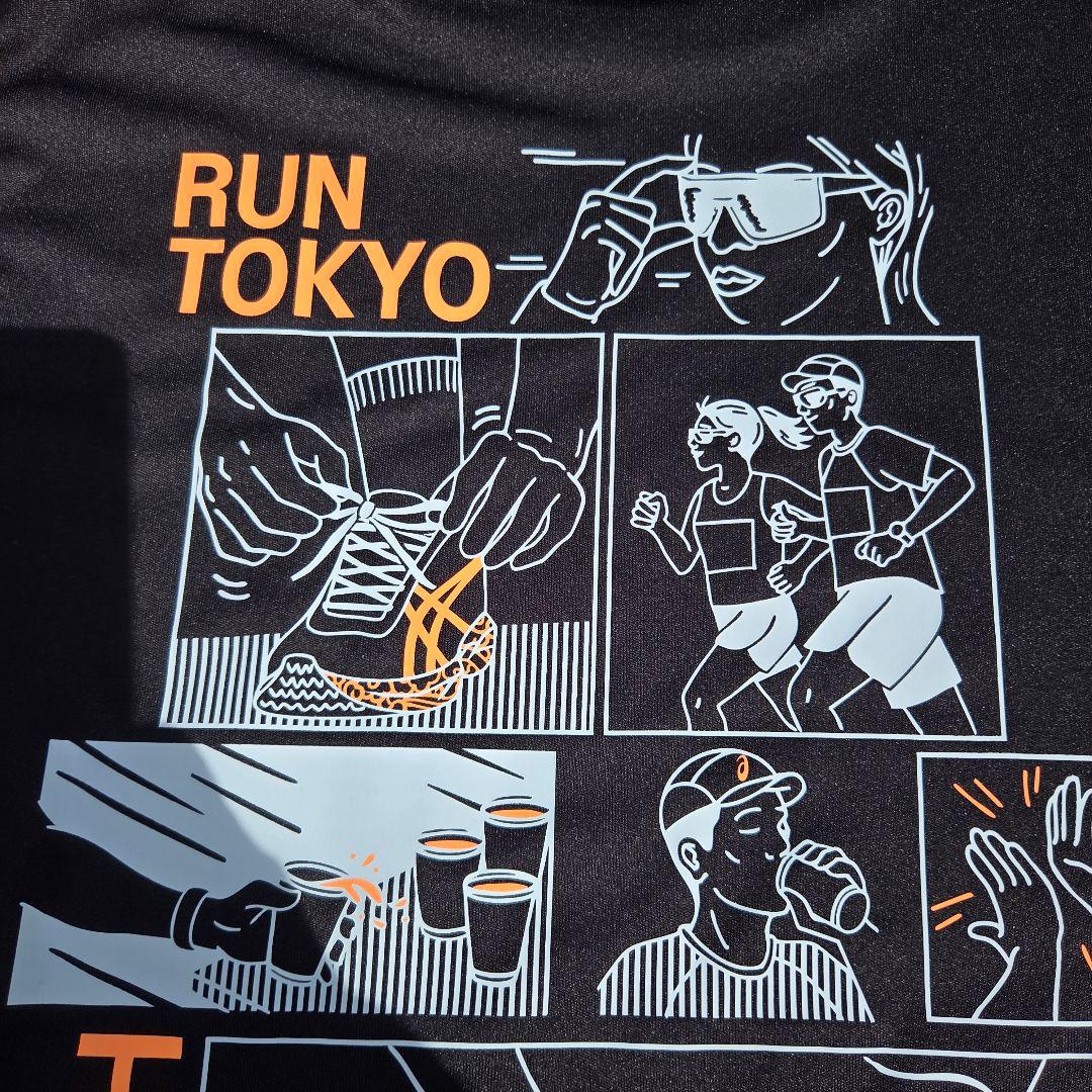 ASICS 東京マラソン 2026 シャツ海外サイズＭ