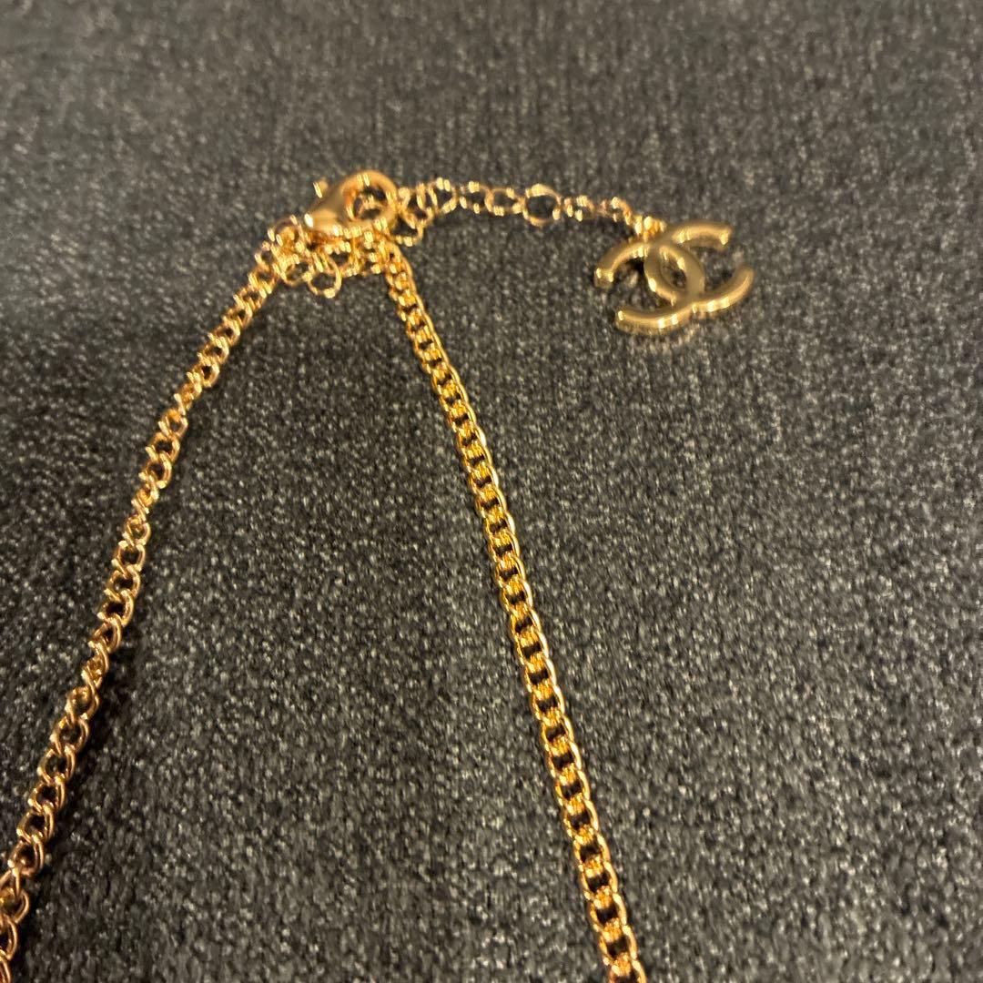 ☆CHANEL ロゴネックレスとピアスセット☆