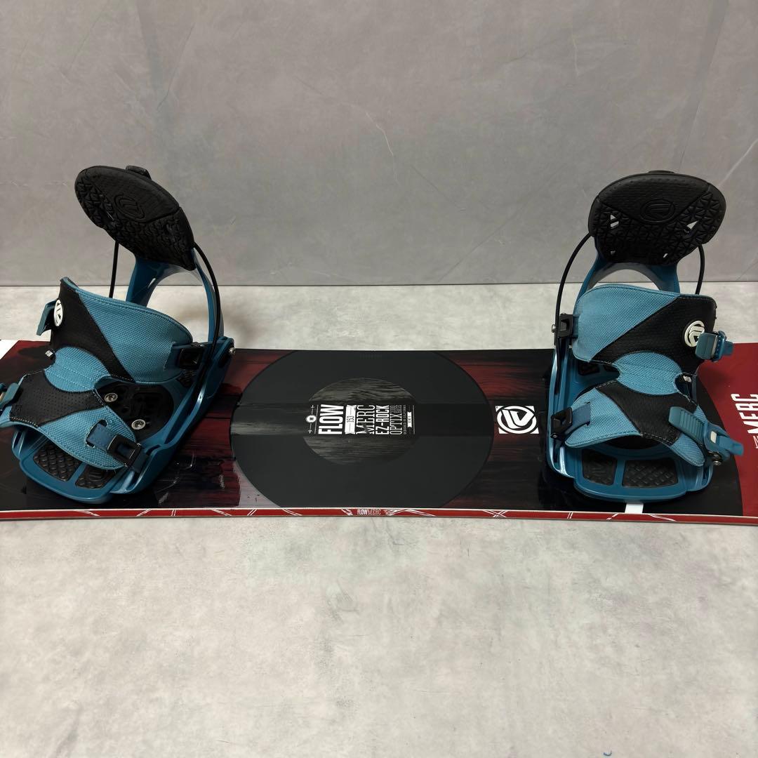 FLOW メンズ スノーボード ビンディング・ブーツ付　 グラトリ　Wax済