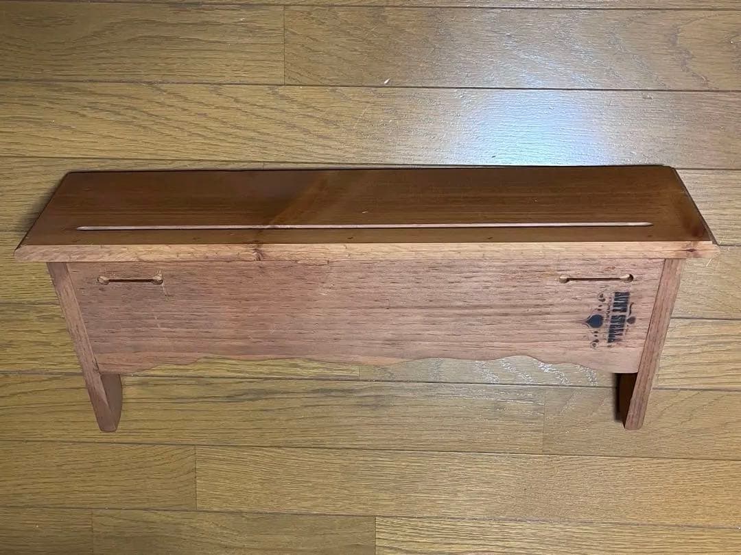 【未使用】アントステラ　木製シェルフ　飾り棚2個セット